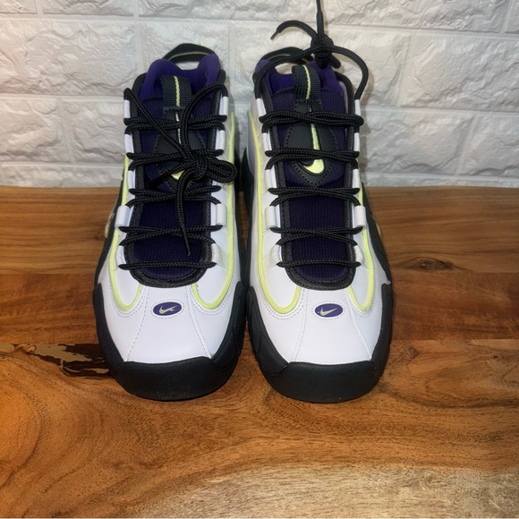 Nike Air‎ Max Penny 1 Eggplant Volt White Black Purple Men’s Size 9 FZ4043-100